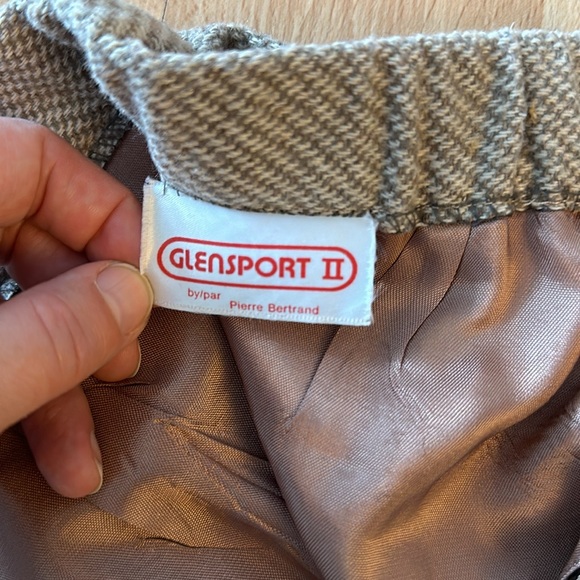 Vintage Glensport II beige pencil skirt small - Picture 9 of 9